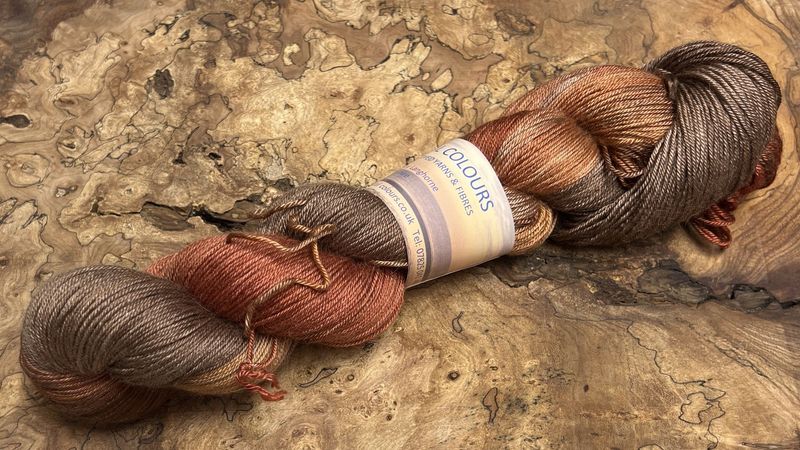 4ply Mulberry Silk and Camel Down
