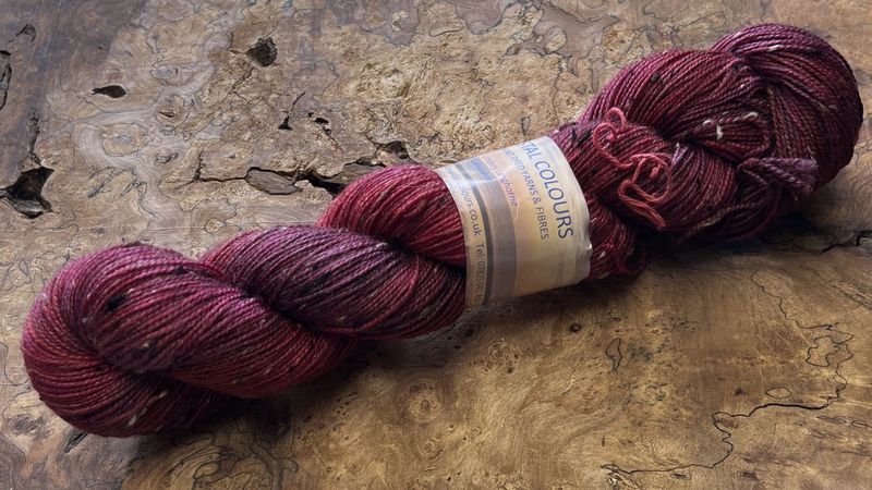 4ply Superwash Merino with Donegal NEP 4ply Superwash Merino with Donegal NEP