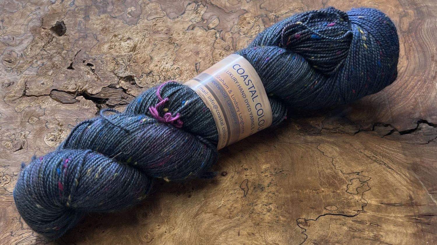 4ply Superwash Merino with Donegal NEP 4ply Superwash Merino with Donegal NEP