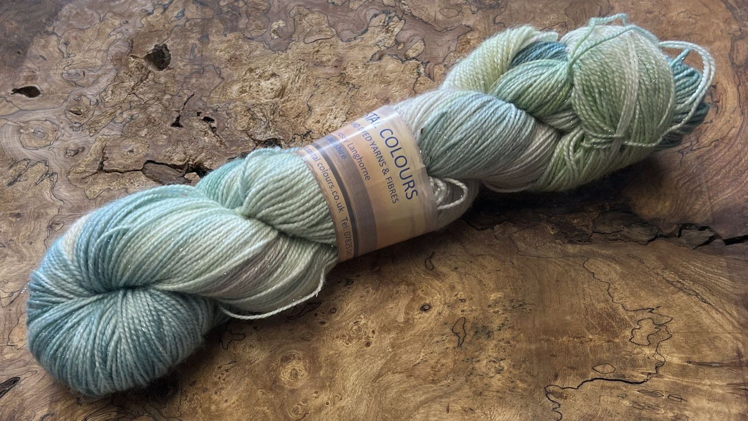 4ply Superwash Merino with Nylon and Silver Stellina Sparkle
