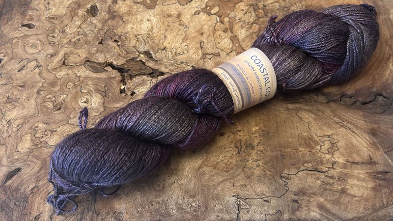 4ply Mulberry Silk and Yak Down