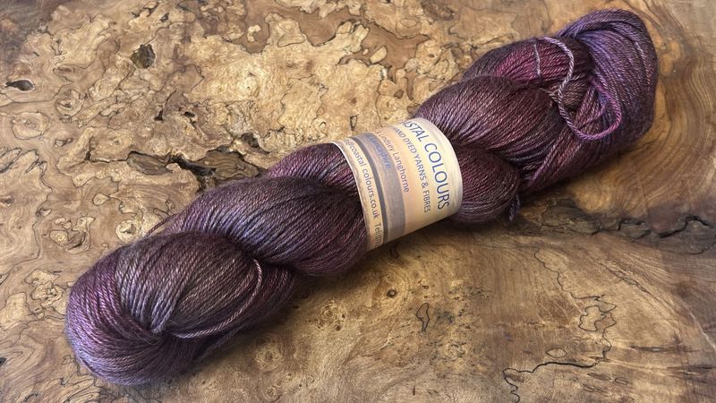 4ply Mulberry Silk and Yak Down
