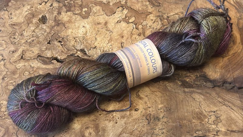 4ply Mulberry Silk and Yak Down