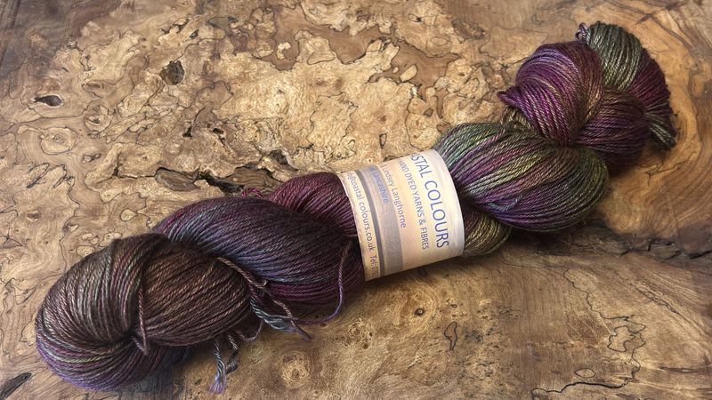 4ply Mulberry Silk and Yak Down