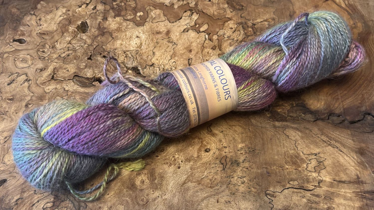 ​50% Baby Alpaca 25% Linen 25% Grade A Mulberry Silk DK