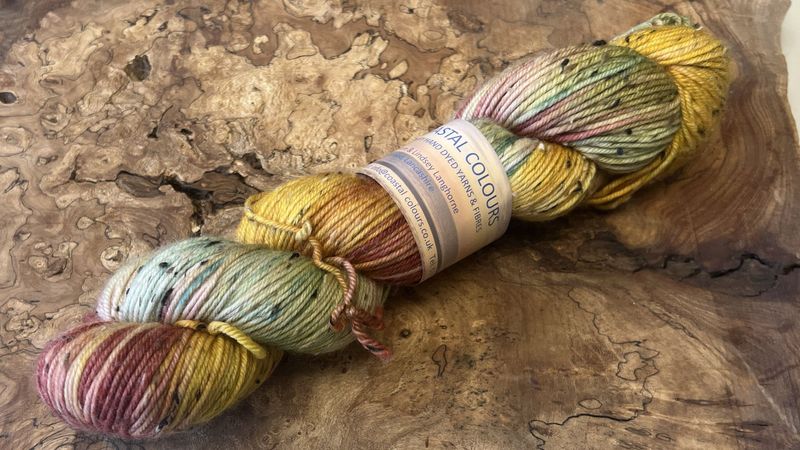 85% Superwash Merino Wool 15% Donegal Nep DK 85% Superwash Merino Wool 15% Donegal Nep DK