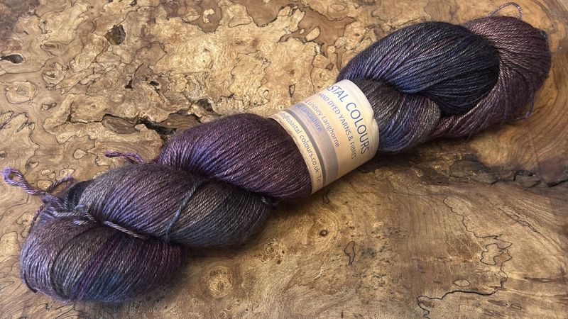 4ply Mulberry Silk and Yak Down