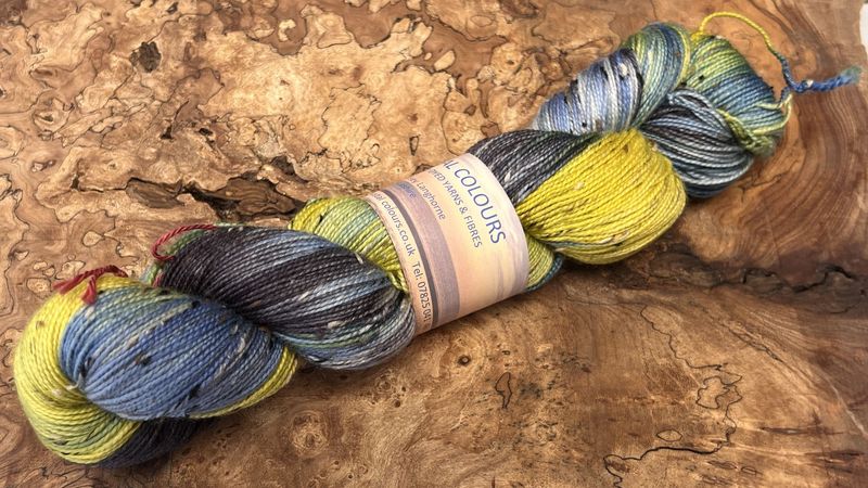 4ply Superwash Merino with Donegal NEP 4ply Superwash Merino with Donegal NEP