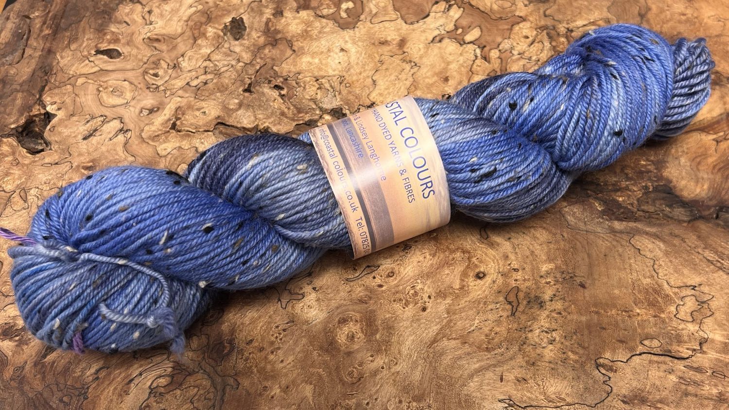 ​85% Superwash Merino Wool 15% Donegal Nep DK