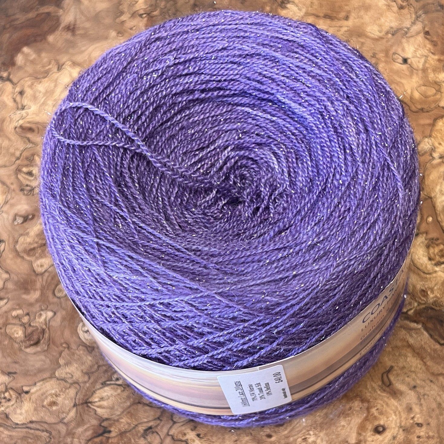 800m 70% Merino 20% Tussah Silk 10% Stellina