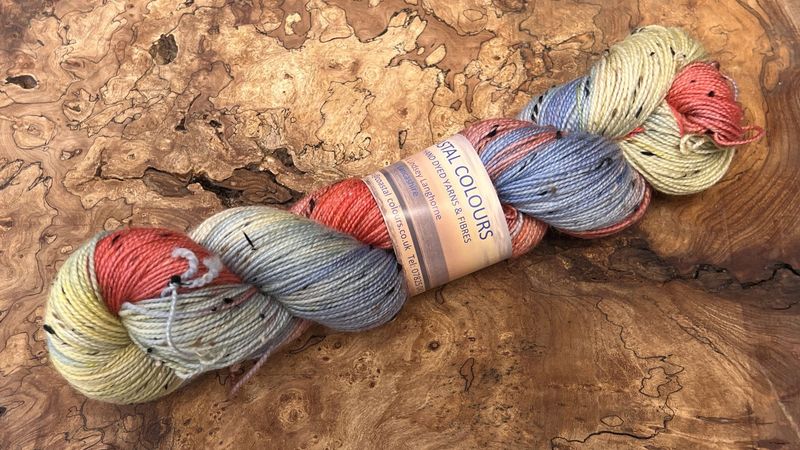 4ply Superwash Merino with Donegal NEP 4ply Superwash Merino with Donegal NEP