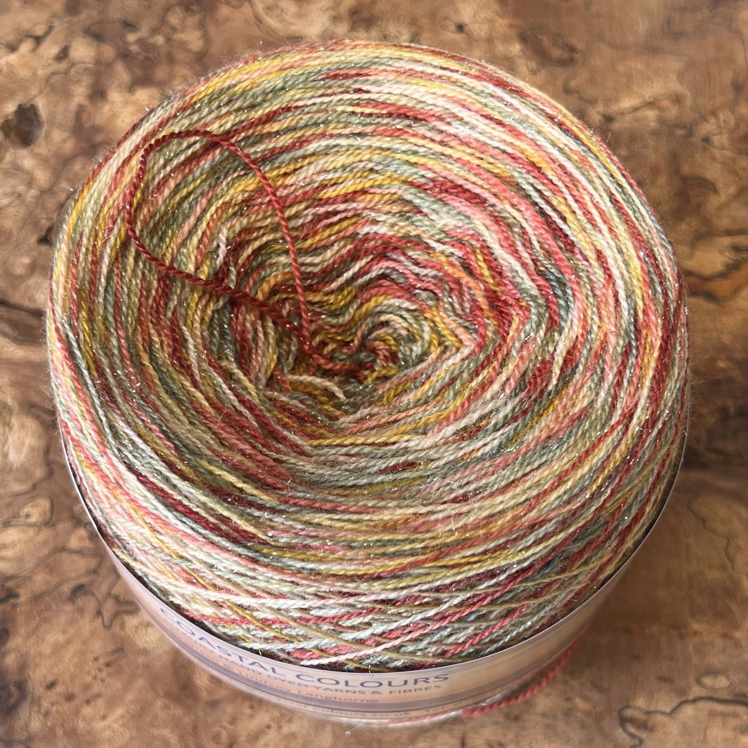 800m 70% Merino 20% Tussah Silk 10% Stellina
