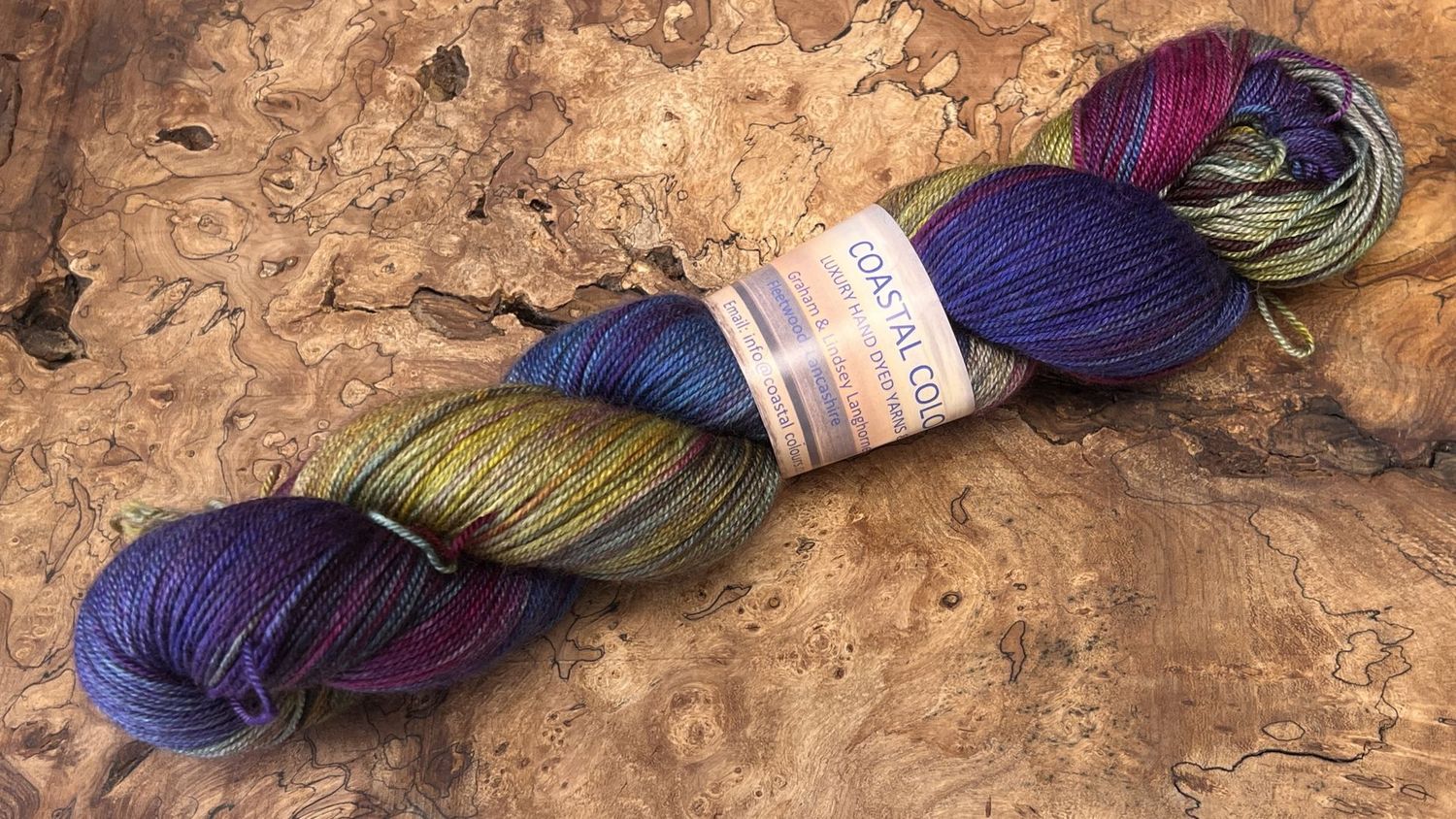 4ply Superwash Merino Mulberry Silk and Yak