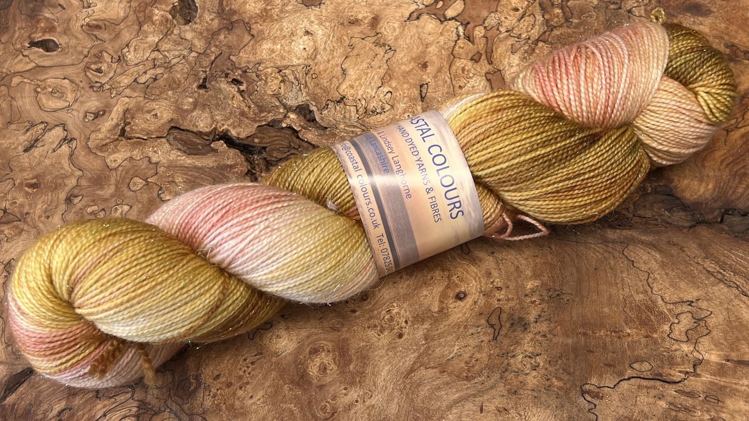 4ply Superwash Merino with Nylon and Silver Stellina Sparkle