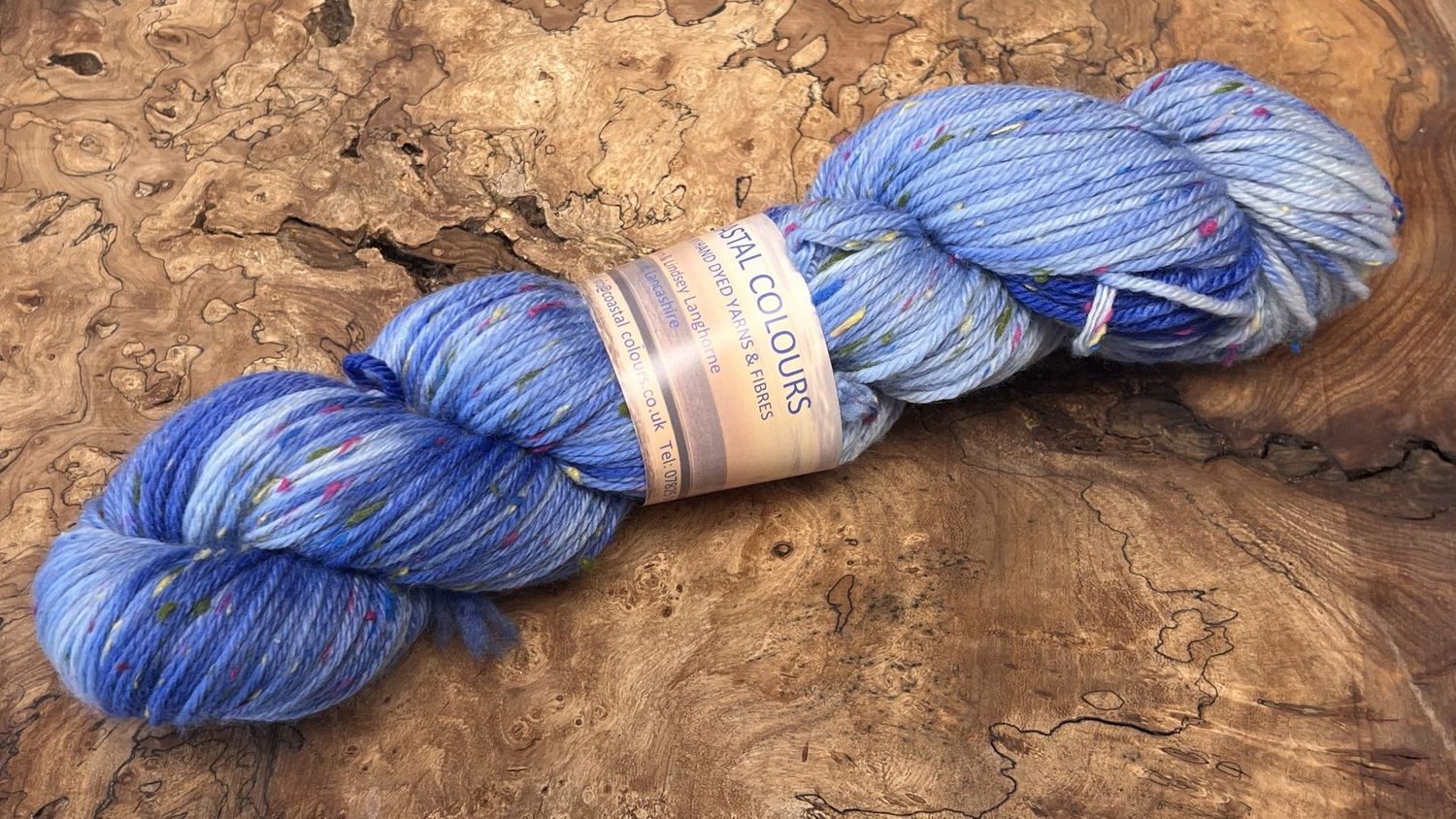 ​85% Superwash Merino Wool 15% Donegal Nep DK