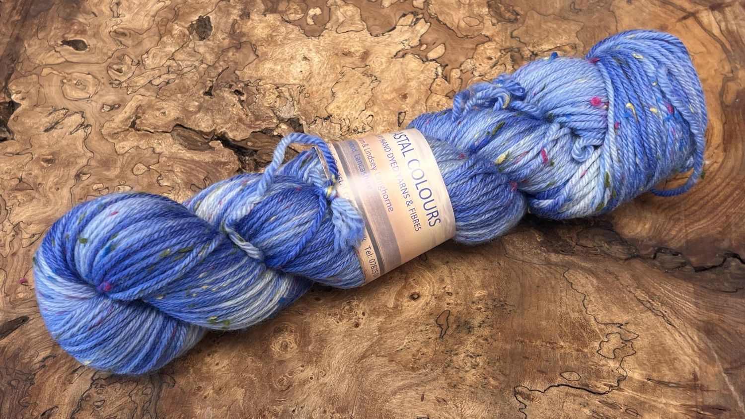 ​85% Superwash Merino Wool 15% Donegal Nep DK