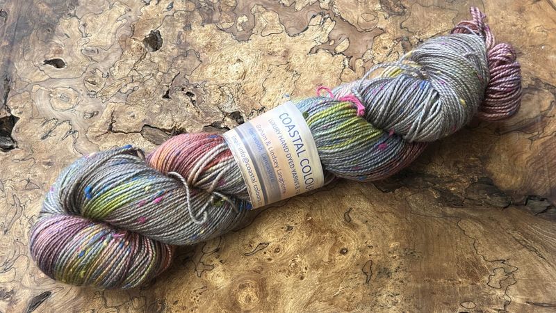 4ply Superwash Merino with Donegal NEP 4ply Superwash Merino with Donegal NEP