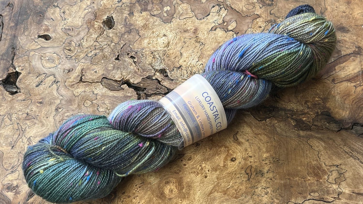 4ply Superwash Merino with Donegal NEP 4ply Superwash Merino with Donegal NEP