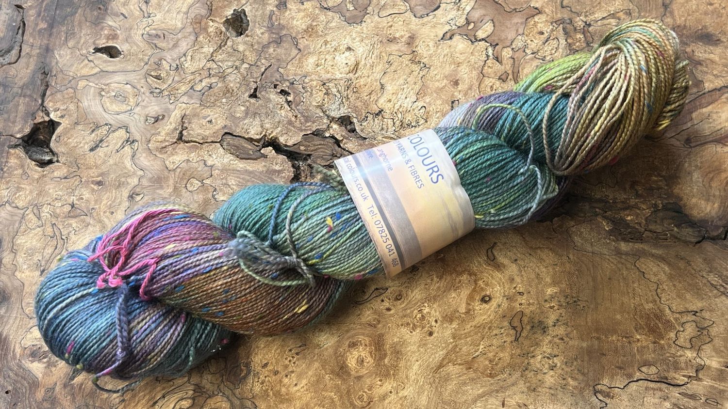 4ply Superwash Merino with Donegal NEP 4ply Superwash Merino with Donegal NEP