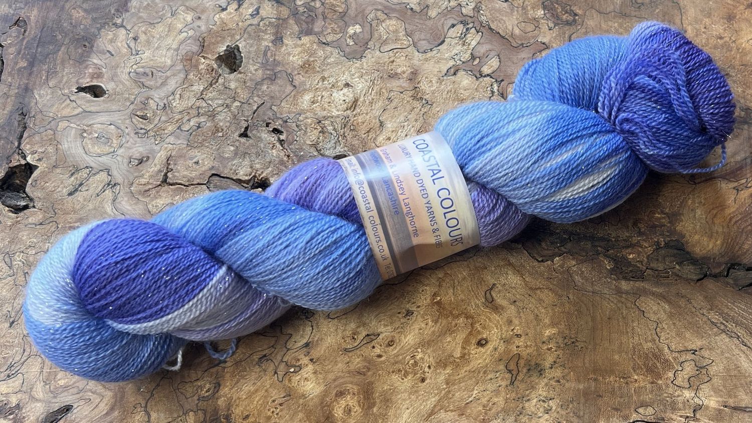 800M 75% X Fine Merino 20% Silk 5% Silver Stellina Sparkle