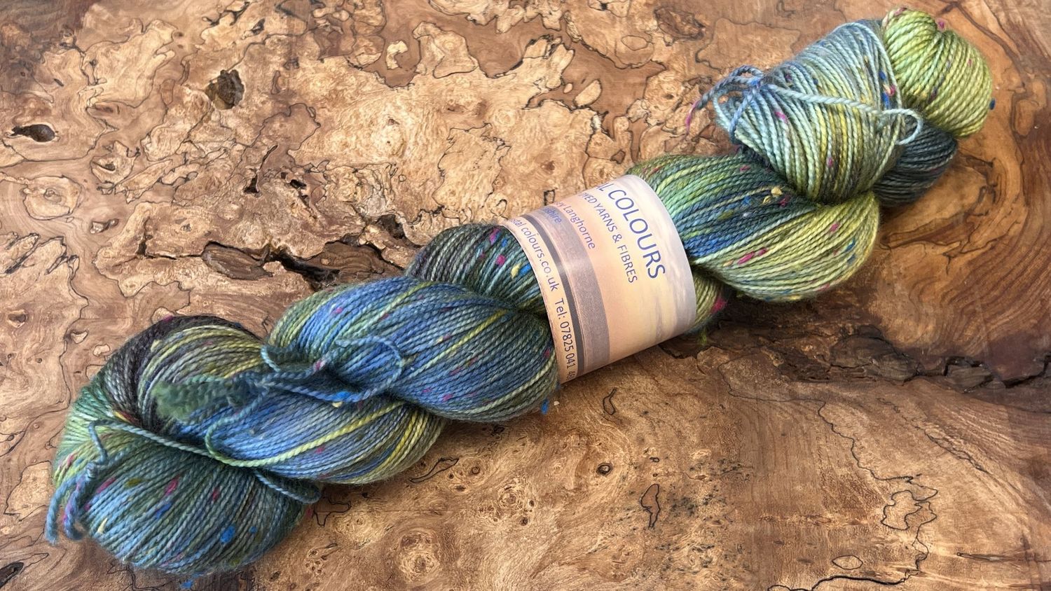 4ply Superwash Merino with Donegal NEP 4ply Superwash Merino with Donegal NEP