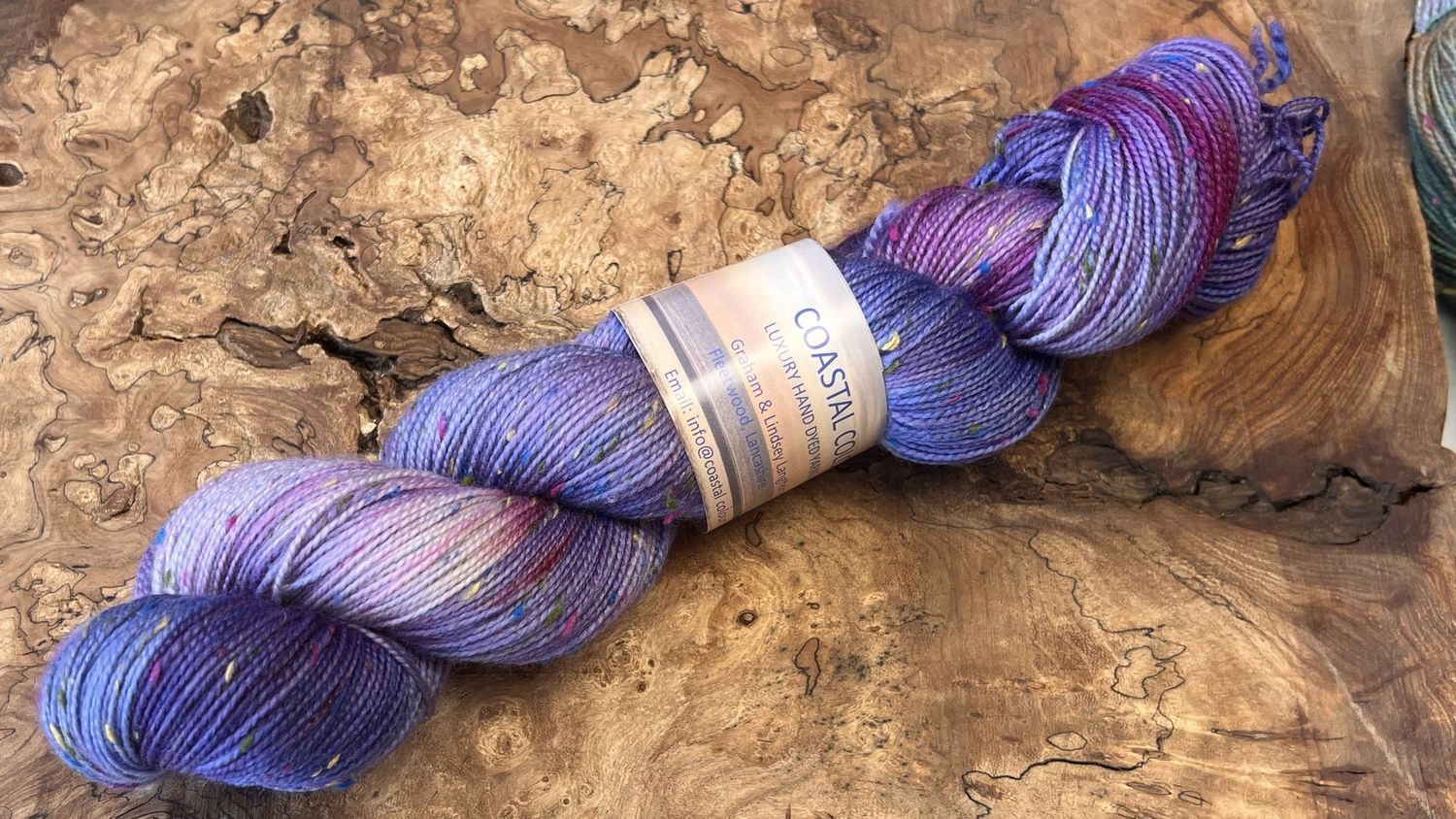 4ply Superwash Merino with Donegal NEP 4ply Superwash Merino with Donegal NEP