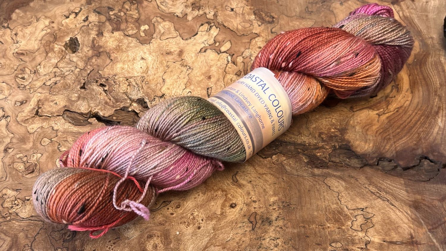 4ply Superwash Merino with Donegal NEP 4ply Superwash Merino with Donegal NEP