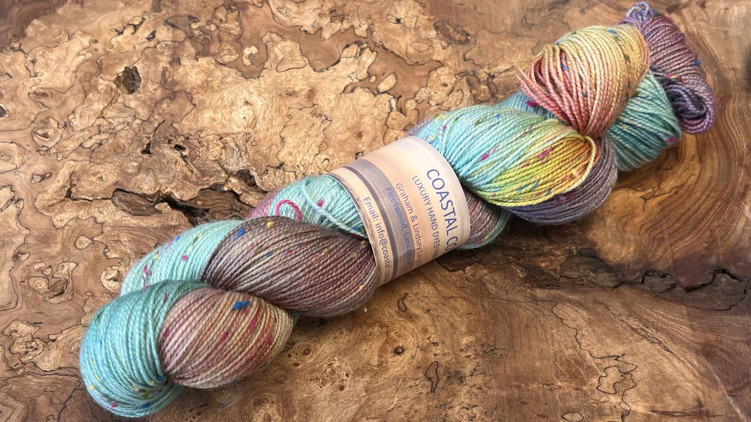 4ply Superwash Merino with Donegal NEP 4ply Superwash Merino with Donegal NEP