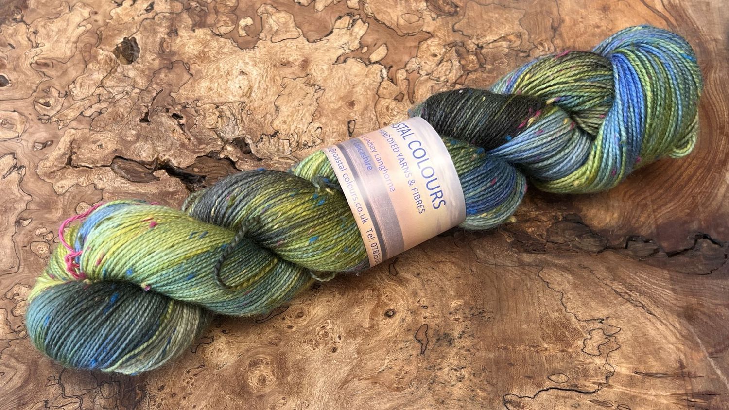 4ply Superwash Merino with Donegal NEP 4ply Superwash Merino with Donegal NEP
