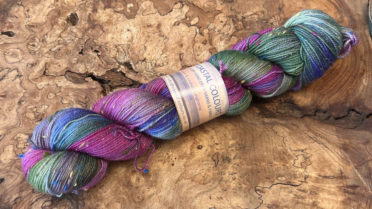 4ply Superwash Merino with Donegal NEP 4ply Superwash Merino with Donegal NEP