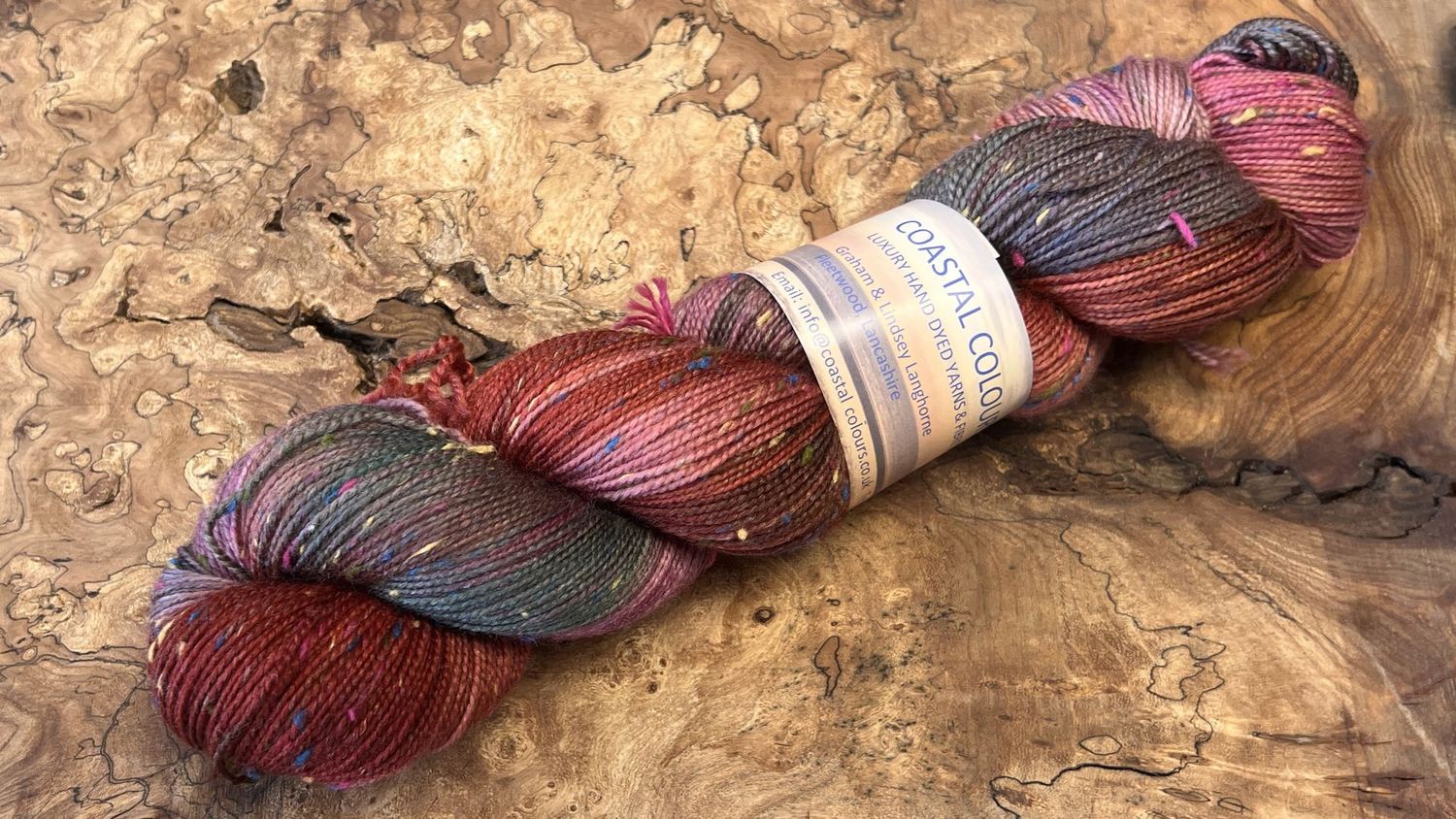 4ply Superwash Merino with Donegal NEP 4ply Superwash Merino with Donegal NEP