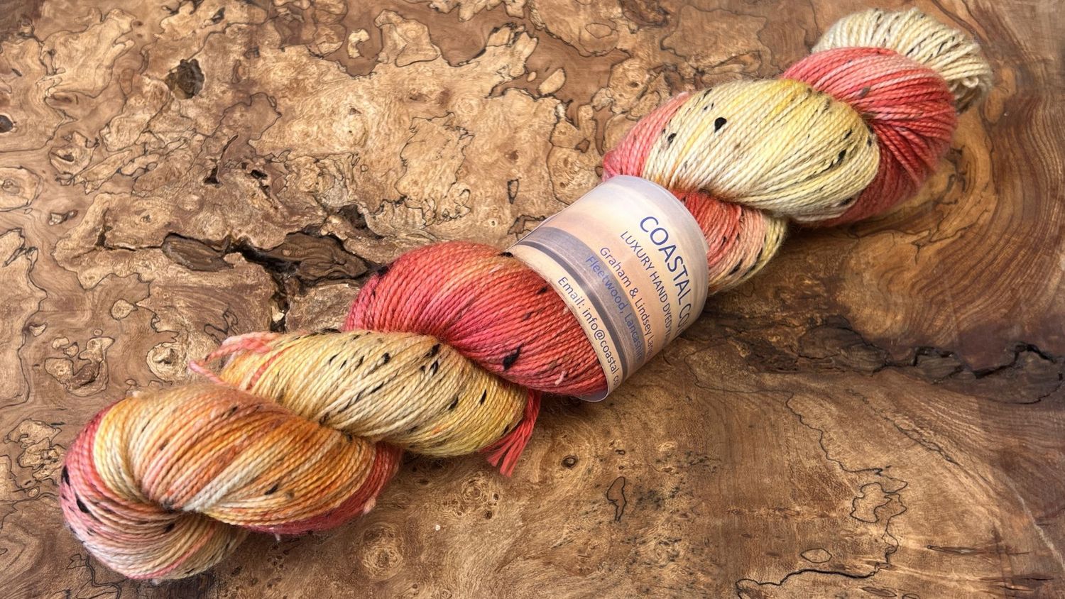 4ply Superwash Merino with Donegal NEP 4ply Superwash Merino with Donegal NEP