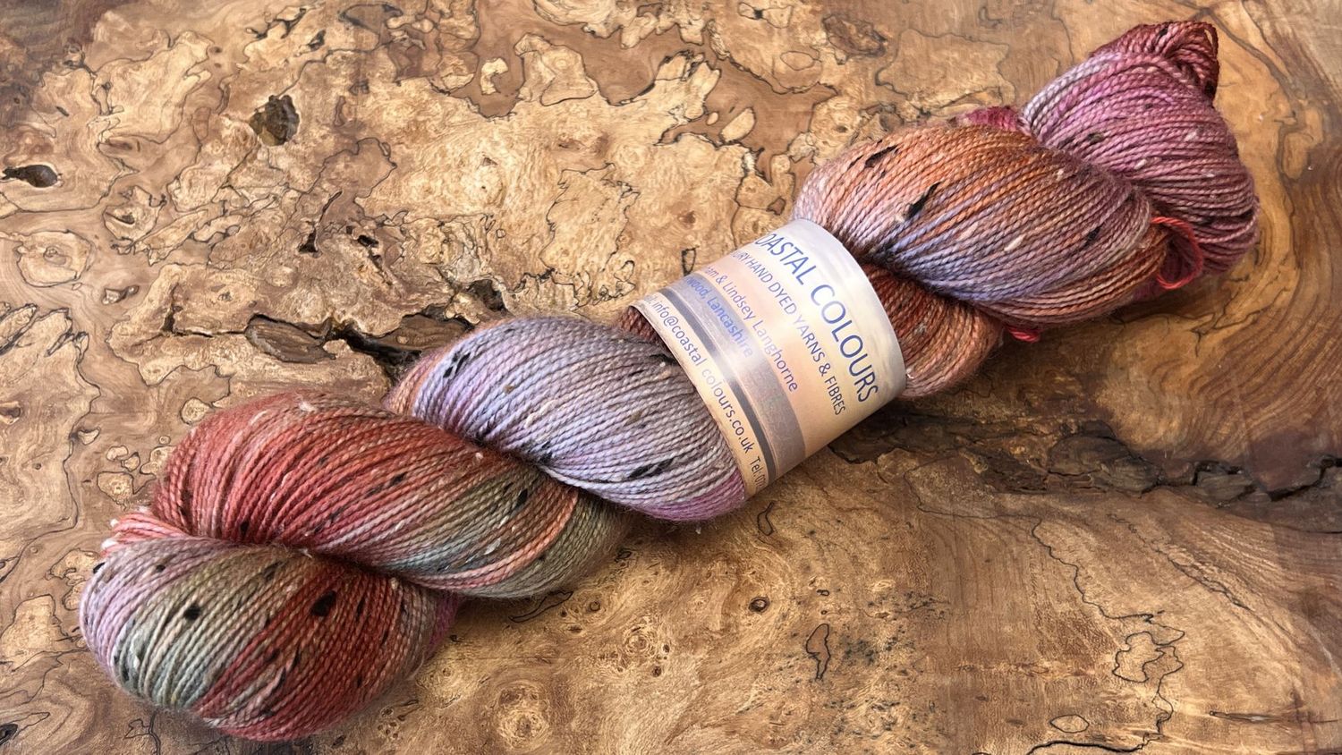 4ply Superwash Merino with Donegal NEP 4ply Superwash Merino with Donegal NEP