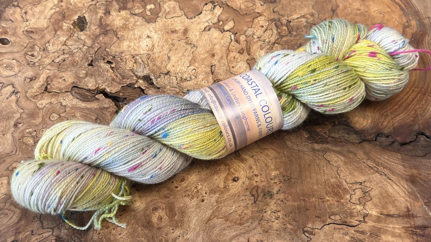 4ply Superwash Merino with Donegal NEP 4ply Superwash Merino with Donegal NEP