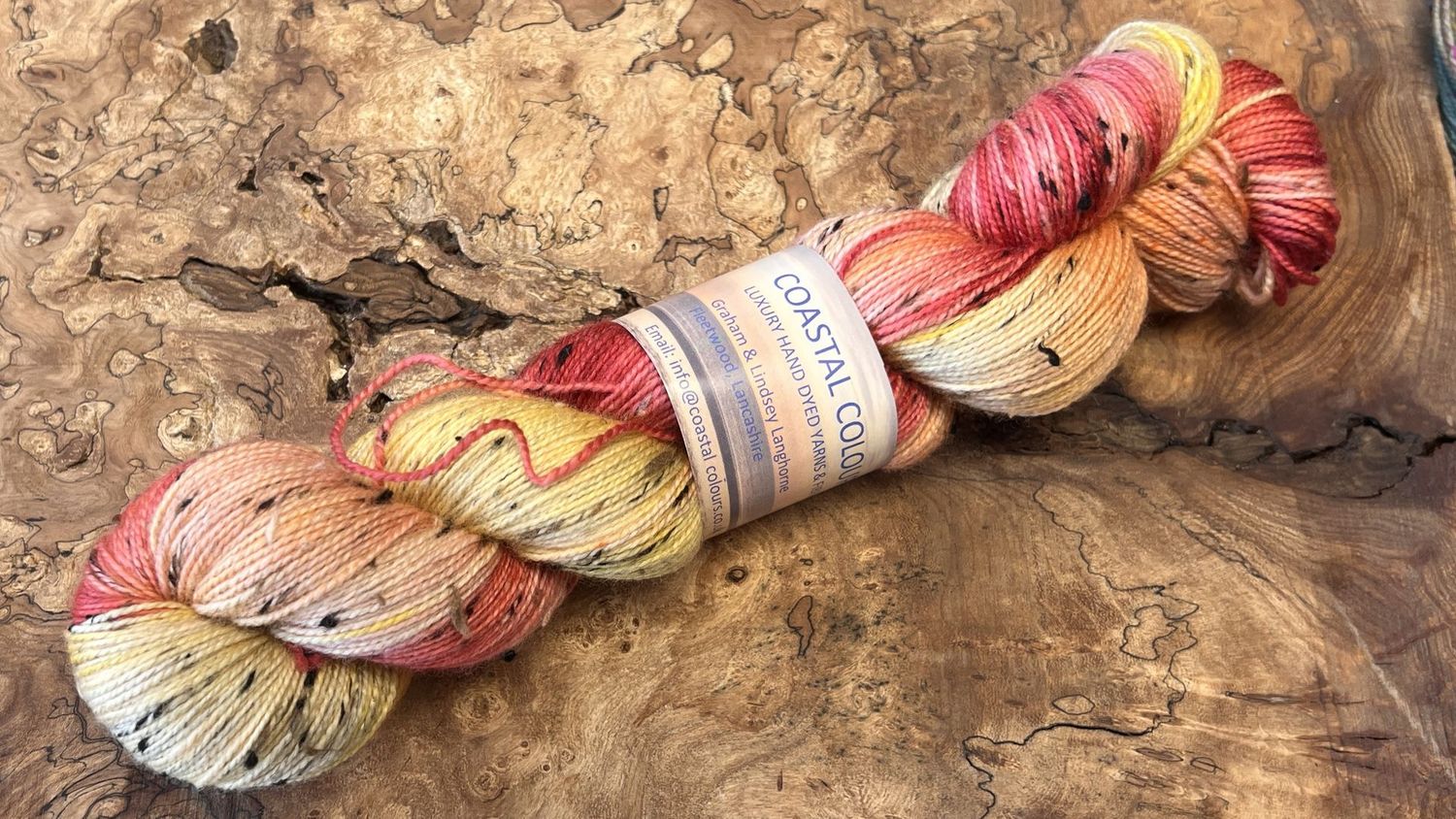 4ply Superwash Merino with Donegal NEP 4ply Superwash Merino with Donegal NEP