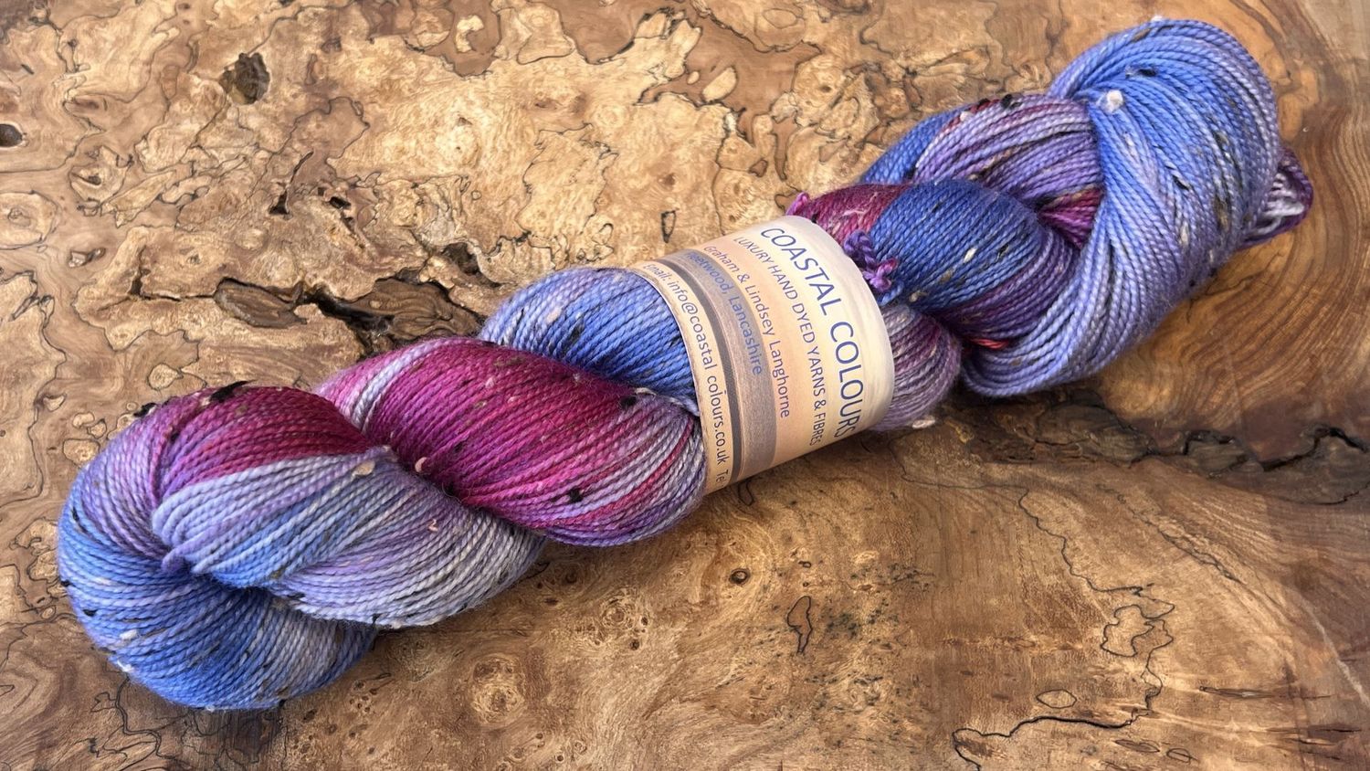 4ply Superwash Merino with Donegal NEP 4ply Superwash Merino with Donegal NEP