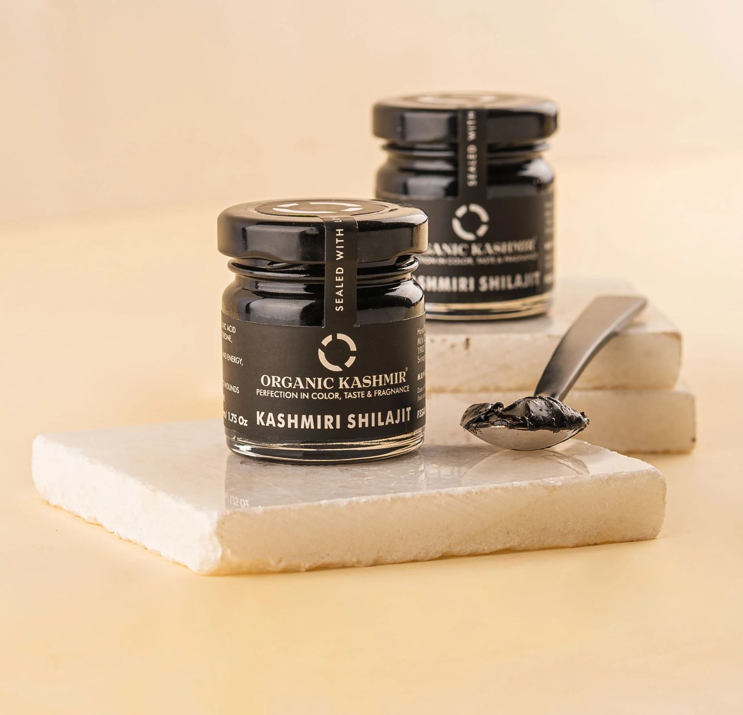 Pure Organic Himalayan Shilajit 50g – Rich in Fulvic Acid, Authentic Resin from Leh Ladakh