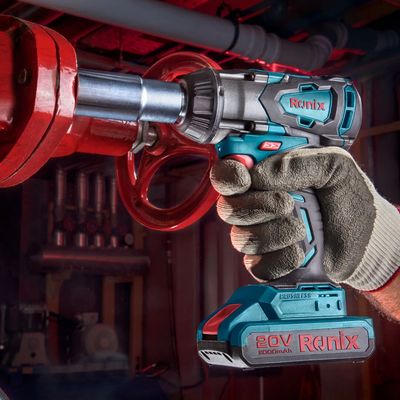 20V, cordless, impact wrench, RONIX 8907K