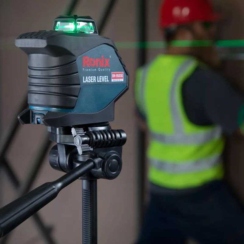 15mt-50mt, rechargeable, laser level, green beam, 515nm laser class II, RONIX RH-9503G