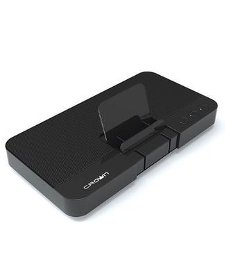 Portable speaker, mobile stand, call function, microphone, Crown