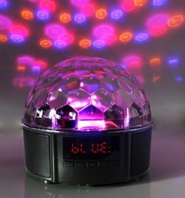 Portable, bluetooth speaker, led lights, Crown