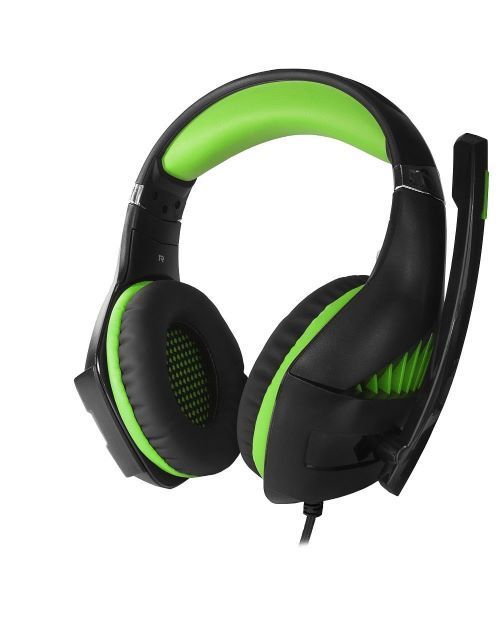 Wired, gaming headphones, microphone, Crown Micro CMGH-2002