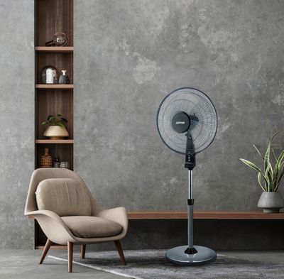 40cm, stand fan, 45w, grey, ZEPHIR ZNG41P