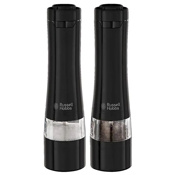 Stainless steel, salt and pepper, grinder, spice mill, RUSSELL HOBBS