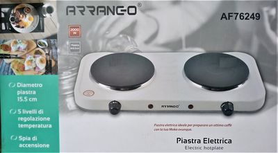2000W, double, electric plate, electric cooker, Arrango