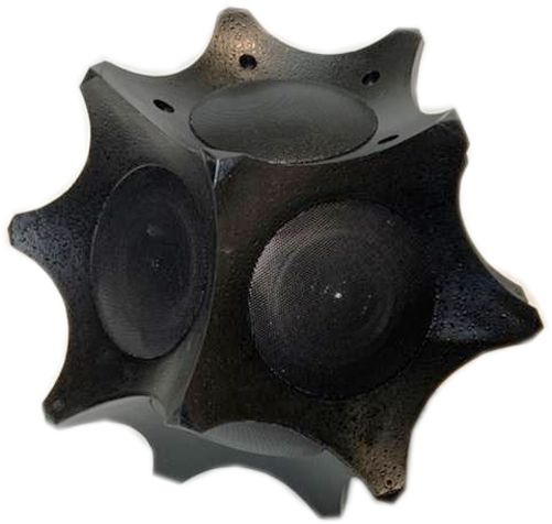 160W, omnidirectional speaker, black, Technysound