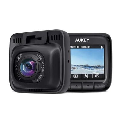 2 inch display, dash cam, car camera, Aukey DR01