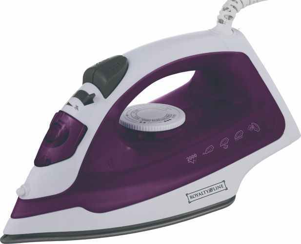 2000W, steam Iron, purple, Royalty Line