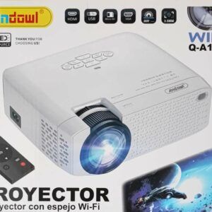 Andowl Q-A16B Ultra HD WiFi Mirroring LED Projector – Stunning Visuals in Ultra HD Resolution with Built-in WiFi