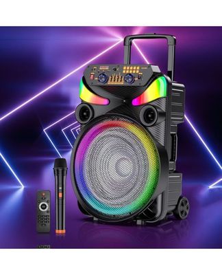 40W, trolley speaker, microphone, kk-15101